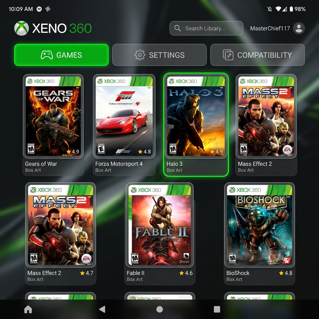 X360 Mobile - Premium Xbox 360 Emulator for Android